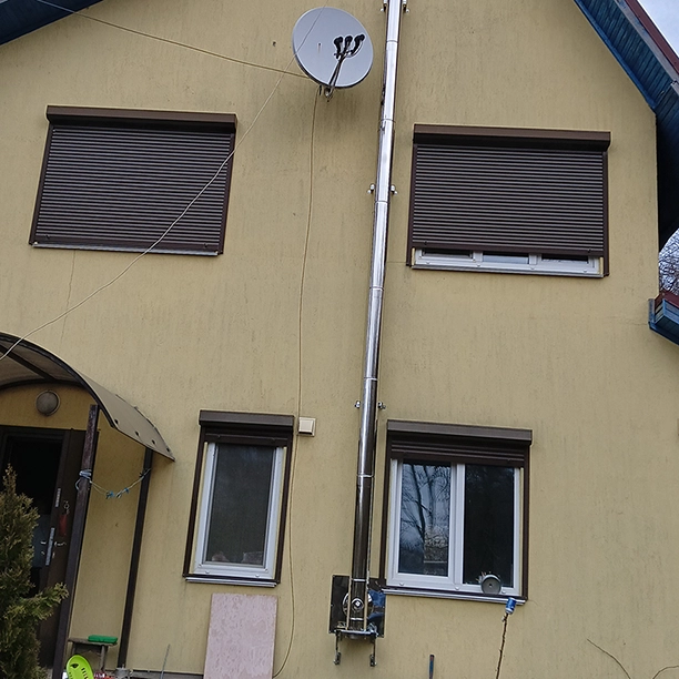 Димохід у каркасному будинку